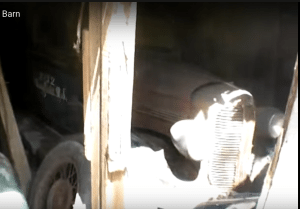 Abandoned Trucks in Barn