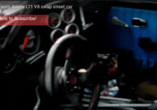 Inside the V8 LT1 swapped VW