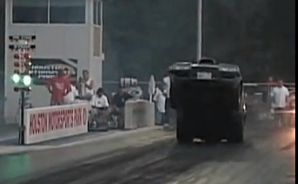 Car accidents at the drag strip