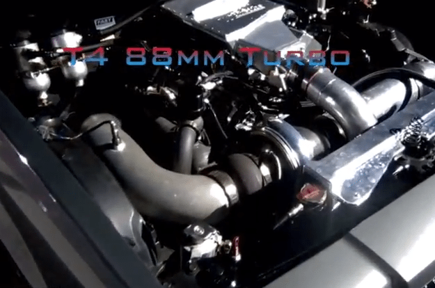 T4 88mm Turbo on a stock suspension 3300 pounds