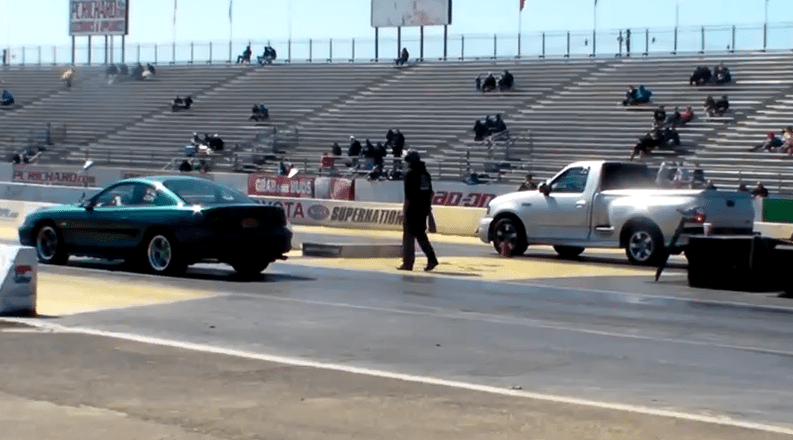 Time trial Drags Ford vs Ford