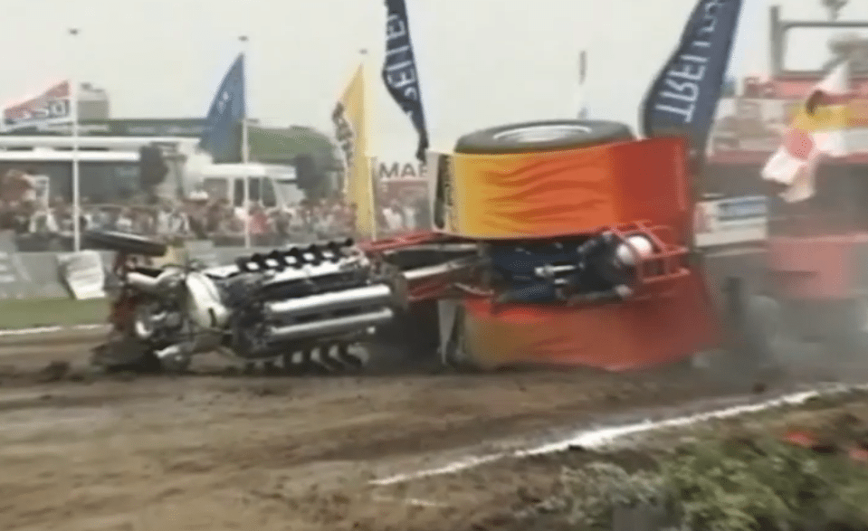 Tractor Explosion