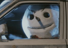 Snowman Driving