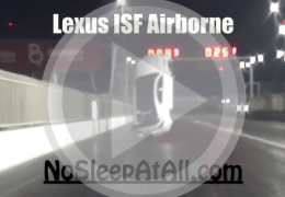Lexus ISF Twin Turbo getting Airborne