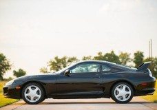 Uber low mile Toyota Supra drivers side view