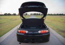 View of a hatchback that has never been used in this Toyota Supra