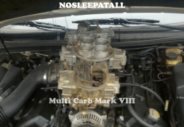 Multi Carbureted Mark VIII