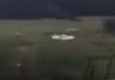 Humvee destroyd on video