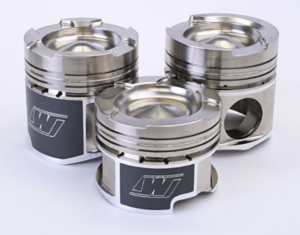 Racing pistons