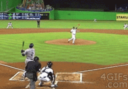 Not normally a Baseball fan but this GIF is to good!